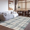 Hallway Runner Rug Washable Vintage Distressed Area Rugs Non Slip Laundry Rug Runner Floor Carpet Runners for Hallways Entryway Laundry - 2 of 4