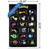 Trends International Pokémon - Moves Grid Framed Wall Poster Prints - 3 of 4