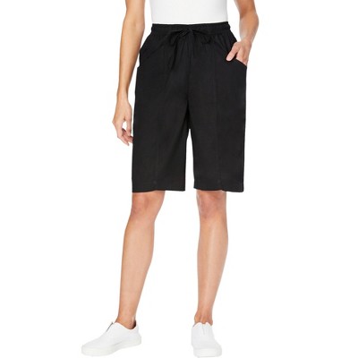 Woman Within Plus Size Boardwalk Front Seam Short