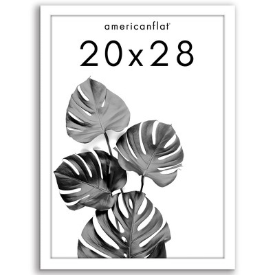 Americanflat Poster Frame - Wooden Picture Frame with Plexiglass Cover