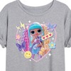 Women's - LOL Surprise! - Candylicious, Butterflies, & Hearts Oversized Graphic T-Shirt - 2 of 4