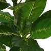 SEVOBAL Artificial Plants 42" Dieffenbachia Faux Plant with Lifelike Greenery for Modern Home Office Decor, Green, 25"*25"*42" - 4 of 4