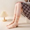 Anna-Kaci 3 Pairs Women's Mid-Calf Striped Casual Cotton Socks - 4 of 4