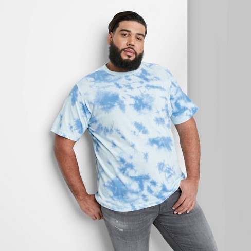 Men's Big & Tall Short Sleeve T-shirt - Original Use™ Soft Blue 5xl ...