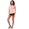 Aeropostale Womens Sheer Scoop-Back Knit Basic T-Shirt - 2 of 3