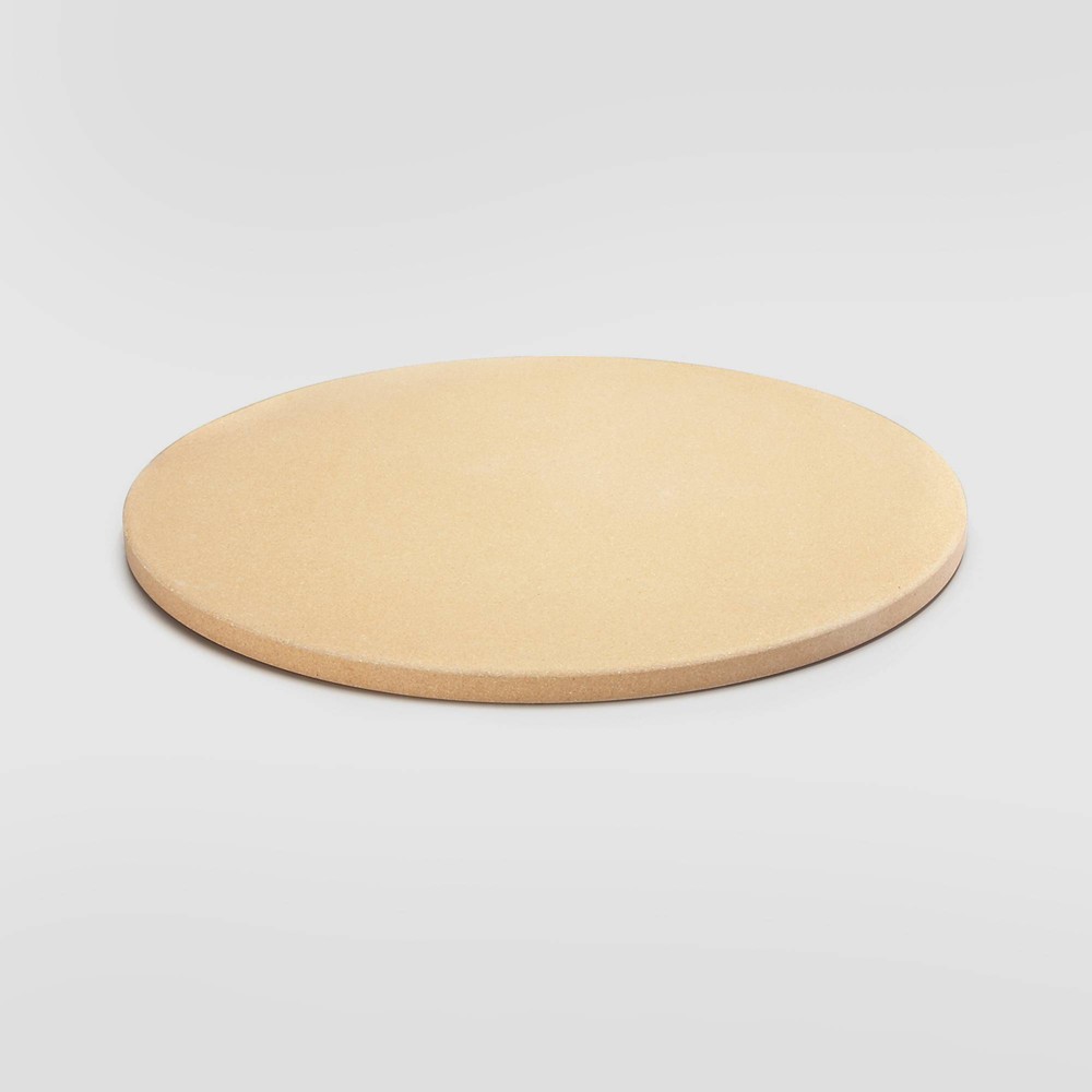 Photos - Bakeware 16.5" Round Pizza Grill Stone Beige - Outset