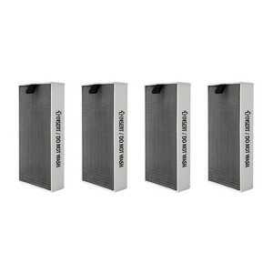 Nispira 2-in-1 True HEPA Replacement Filters For LG PuriCare Mini Portable Air Purifier AAFTMH01, 4 Packs - 1 of 4