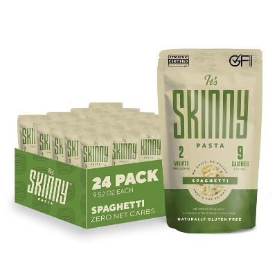 It’s Skinny Spaghetti Pasta, Pre-Cooked Konjac Noodles Spaghetti, Gluten Free Shirataki Noodle Low Carb Pasta, Vegan & Paleo-Friendly (24-Pack)