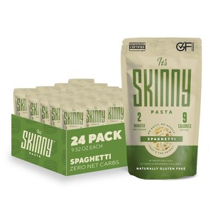 It’s Skinny Spaghetti Pasta, Pre-Cooked Konjac Noodles Spaghetti, Gluten Free Shirataki Noodle Low Carb Pasta, Vegan & Paleo-Friendly (24-Pack) - 1 of 3