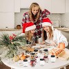 24 Pcs Plastic Christmas Candy Jars with Lids, Clear Xmas Cookie Jar Container for Marshmallow - 4 of 4