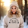 Simply Sage Market Women's Graphic Sweatshirt Better On The Slopes Mountains - 2 of 4