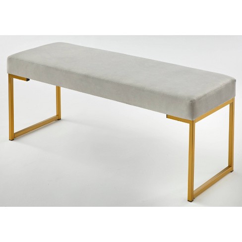 Target store velvet bench