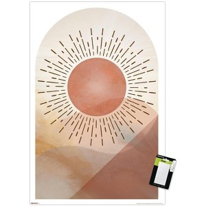 Trends International Reinders: Abstract - Abstract Sun Unframed Wall Poster Print White Mounts Bundle 22.375" x 34" - 1 of 4