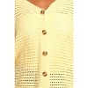 Petal and Pup Carrie Button Front Cardigan - Yellow M - 4 of 4