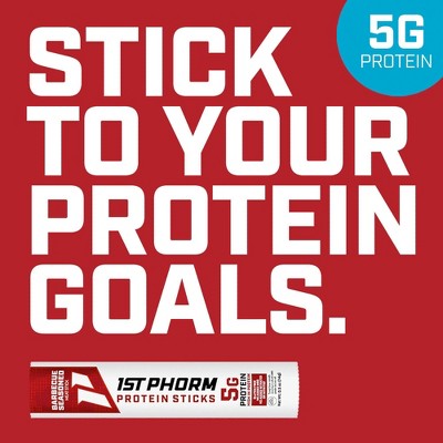1st Phorm Seasoned BBQ Protein Mini Meat Sticks - 7oz/14ct