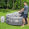 Bestway SaluSpa AirJet Honolulu 4 Person Portable Inflatable Round Hot Tub Spa and 3 Pack of Coleman Type VI Filter Pump Replacement Cartridges - 2 of 4