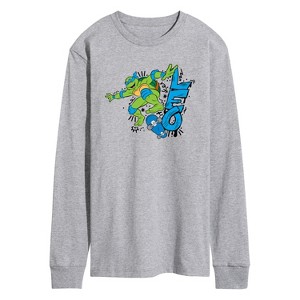 Men's - Teenage Mutant Ninja Turtles - Leo Long Sleeve Graphic T-Shirt - 1 of 4
