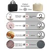 Toiletry Bag Travel Bag with Hanging Hook, Water-resistant Makeup Cosmetic Bag Travel Organizer - 4 of 4