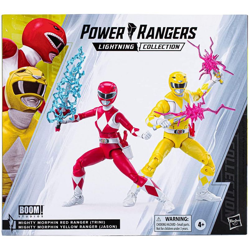 Power Rangers 6 Inch Figure 2 Pack | Swap Yellow and Red Ranger, 4 of 5