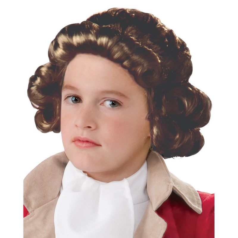 Forum Novelties Child Colonial Boy Wig (Brown), 1 of 2