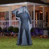 Gemmy Photorealistic Airblown Inflatable Michael Myers S LG Universal, 6 ft Tall, Black - 2 of 2