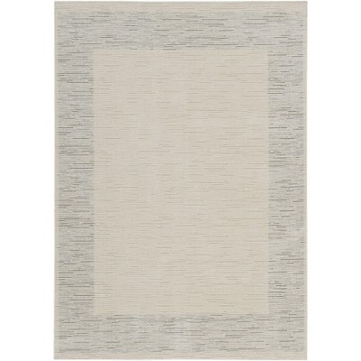 Nourison Santa Cruz Modern Bordered Textured Indoor Rug