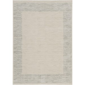 Nourison Santa Cruz Modern Bordered Textured Indoor Rug - 1 of 4