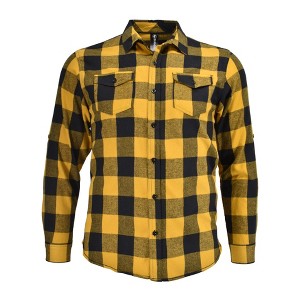 Burnside Men's Modern Fit Buffalo Plaid Flannel Shirt - 1 of 4