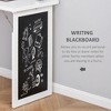 PAGED Foldable Computer Desk Multi-Function Home Office Desks with Blackboard and Side Shelf for Living Room, Study - 4 of 4
