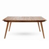 Maggift Patio End Tables, Stylish End Tables for Indoor and Outdoor Use, Ideal for Gardens, Backyard, Special Design, Beige, 68.5"*37.5"*30" - 2 of 4