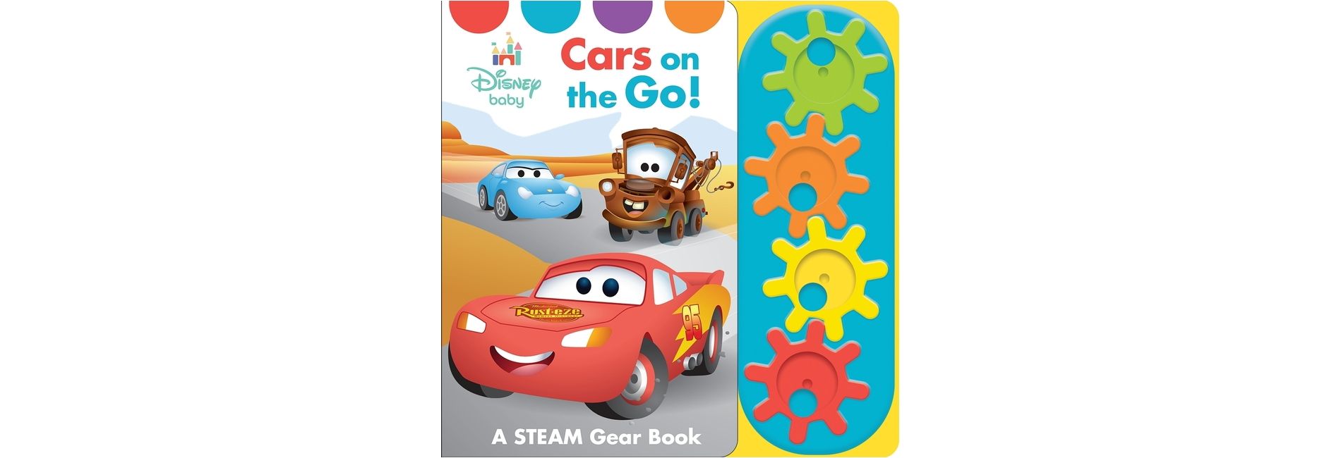 Disney Baby: Cars on the Go! - (Play-A-Sound) (Board Book)