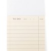 Magnetic List Pads Cream - Bullseye's Playground™ - 3 of 3