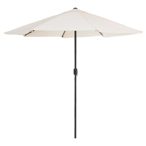 9 Aluminum Patio Umbrella With Auto Crank Tan Pure Garden Target