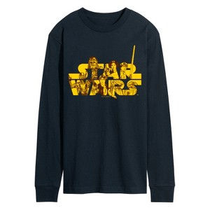 Men's - Star Wars - Logo Rebels Long Sleeve Graphic T-Shirt - 1 of 3