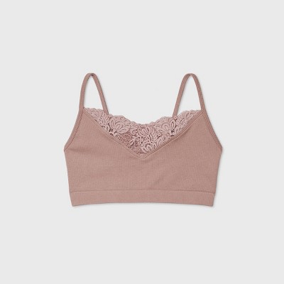 ribbed seamless bralette