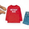 The Juniper Shop Birthday Dude Bold Youth Long Sleeve Tee - 3 of 4