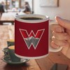 Western Colorado University Primary Logo Ceramic Coffee Mug Novelty Gift Mugs for Coffee Tea and Hot Drinks 11oz White - 4 of 4
