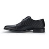 Ferro Aldo Mens Franco MFA19731 Woven Classic Cap-toe Lace Up Derby Dress Shoes - 4 of 4