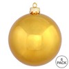Vickerman Antique Gold Ball Ornament - 3 of 4