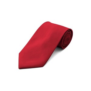 Men's Solid Color 2.75 Inch Wide And 57 Inch Long Slim Neckties - 1 of 4