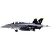 Boeing F/A-18F Super Hornet Fighter Aircraft "VFA-103 Jolly Rogers" (2018) United States Navy 1/100 Diecast Model Airplane - 2 of 4