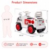 Kids Ride On Car, Powerful Ride-On Toy,Toddlers Electric Ride On Car with Radar Rocket Sound, Flash Lights, Ride on Toy for Kids - 4 of 4
