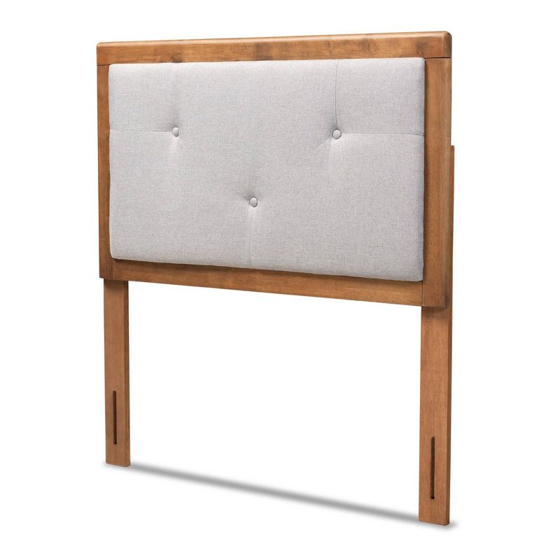 Abner Fabric Upholstered Wood Headboard - Baxton Studio, 1 of 7