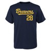 MLB Milwaukee Brewers Boys' N&N T-Shirt - 2 of 3