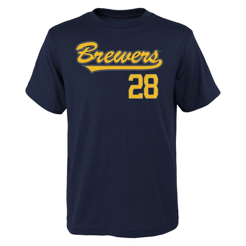 MLB Milwaukee Brewers Boys&#39; N&#38;N T-Shirt, 2 of 4