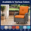 Buenhomino Outdoor Seat Cushion Set 25 x 22 x 4 Inch,Waterproof & Fade Resistant Outdoor Chair Cushions,Deep Seat Cushion with Removable Cover - 4 of 4