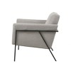 CAVINAS Polyester Accent Chair with Tufted Back and Solid Wood Legs,Cozy Upholstered Living Room Chairs,Reading Chairs for Living Room - 4 of 4