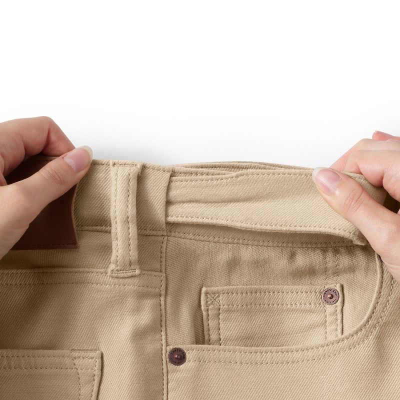Lands' End Men's Comfort Waist Knit 5-Pocket Pants, 4 of 5