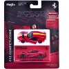 Ferrari 812 Competizione Red with Yellow Stripe "Speed Icons" Series 1/64 Diecast Motorcycle Model by Maisto - 3 of 3