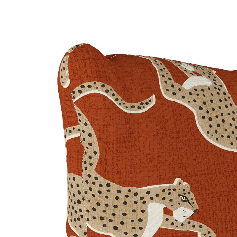 Leopard Run Square Throw Pillow - Skyline Furniture, 4 of 7